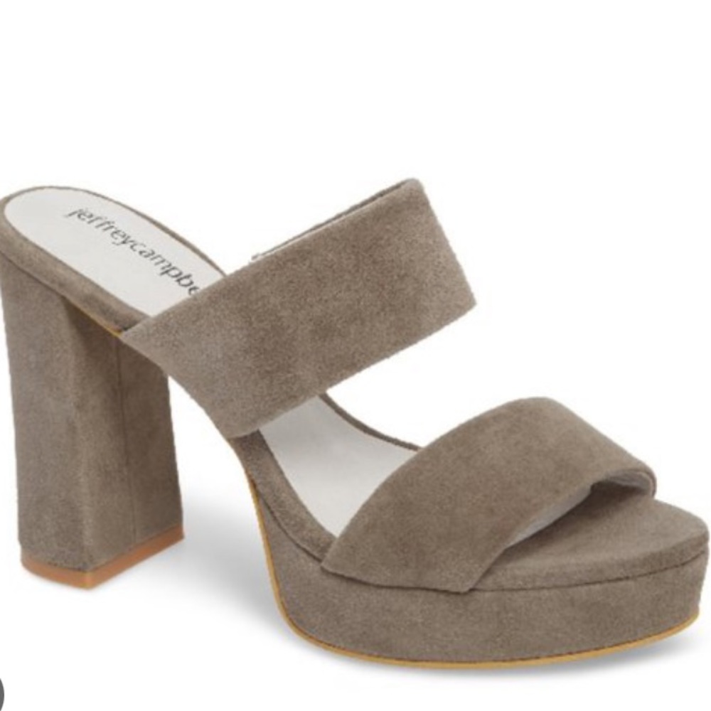 Jeffrey Campbell Adriana block heels size 9